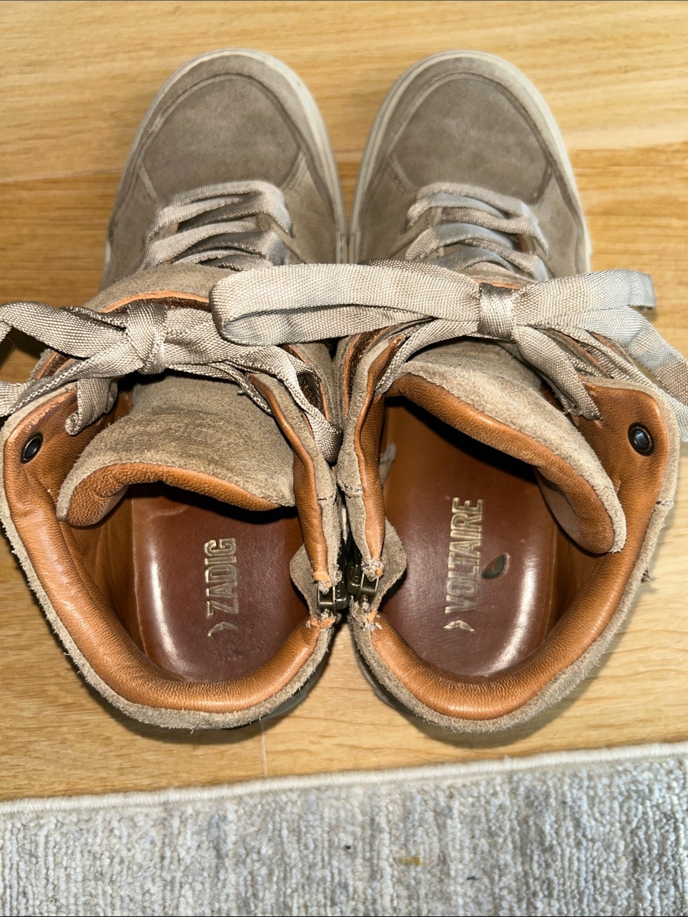 ZADIG & VOLTAIRE Half-Top Sneakers - Picture 5 of 7